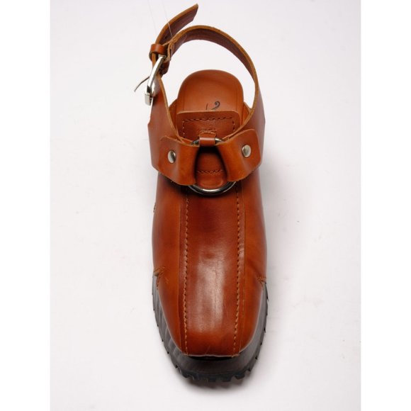 🆕 FREE PEOPLE Astoria Clogs / Saddle Tan - Picture 8 of 10